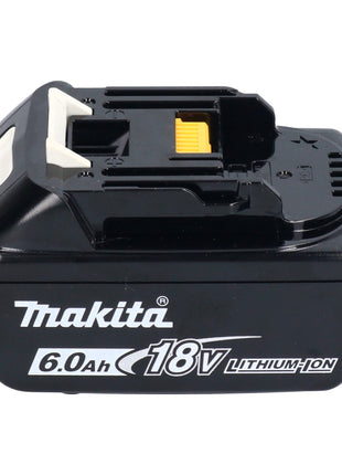 Makita DGA 521 G1X1J Meuleuse d'angle sur batterie 18 V 125 mm X-LOCK Brushless + 1x batterie 6,0 Ah + Makpac - sans chargeur