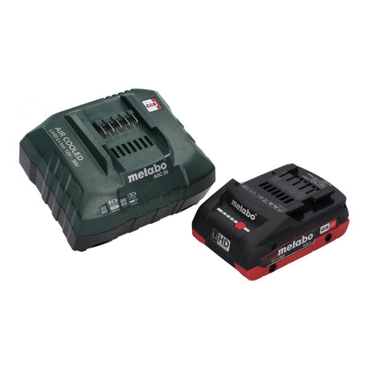 Metabo BS 18 LT BL perceuse-visseuse sans fil 18 V 75 Nm sans balais + 1x batterie 4,0 Ah + chargeur + métaBOX