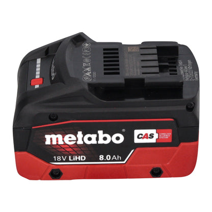 Metabo KH 18 LTX BL 24 Q marteau combiné à batterie 18 V 2,2 J + 1x batterie 8,0 Ah + metaBOX - sans chargeur