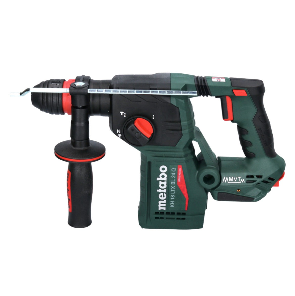 Metabo KH 18 LTX BL 24 Q Akku Kombihammer 18 V 2,2 J + 1x Akku 8,0 Ah + Ladegerät + metaBOX