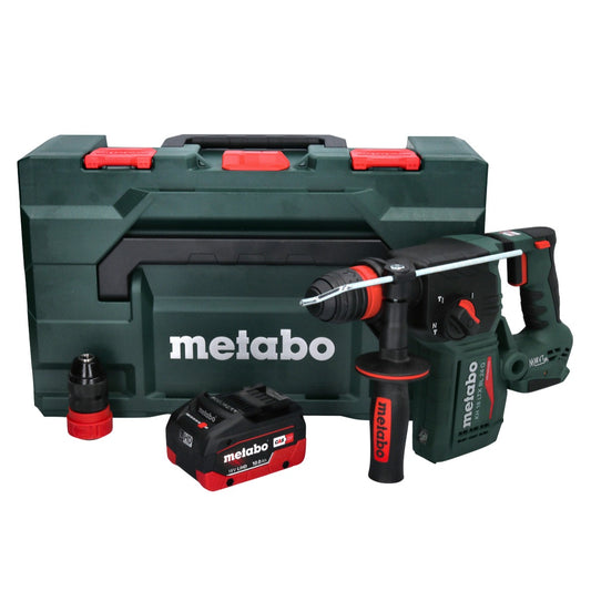 Metabo KH 18 LTX BL 24 Q marteau combiné à batterie 18 V 2,2 J + 1x batterie 10,0 Ah + metaBOX - sans chargeur