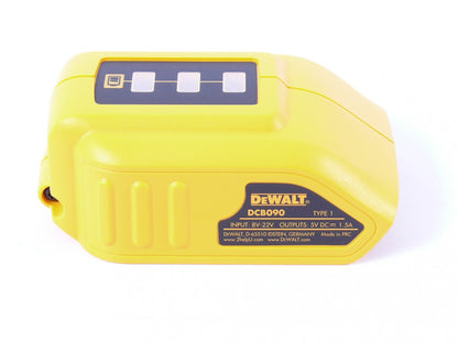 Dewalt DCB 090 Akku Adapter mit USB-Anschluss DCB090-XJ - Toolbrothers