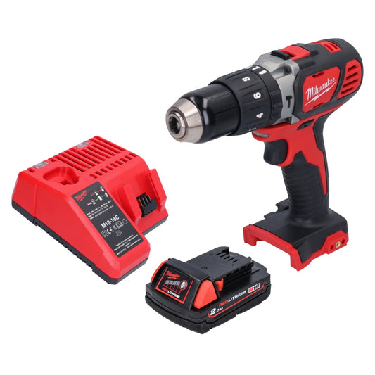 Milwaukee M18 BPD Akku Schlagbohrschrauber 18 V 60 Nm + 1x Akku 2,0 Ah + Ladegerät