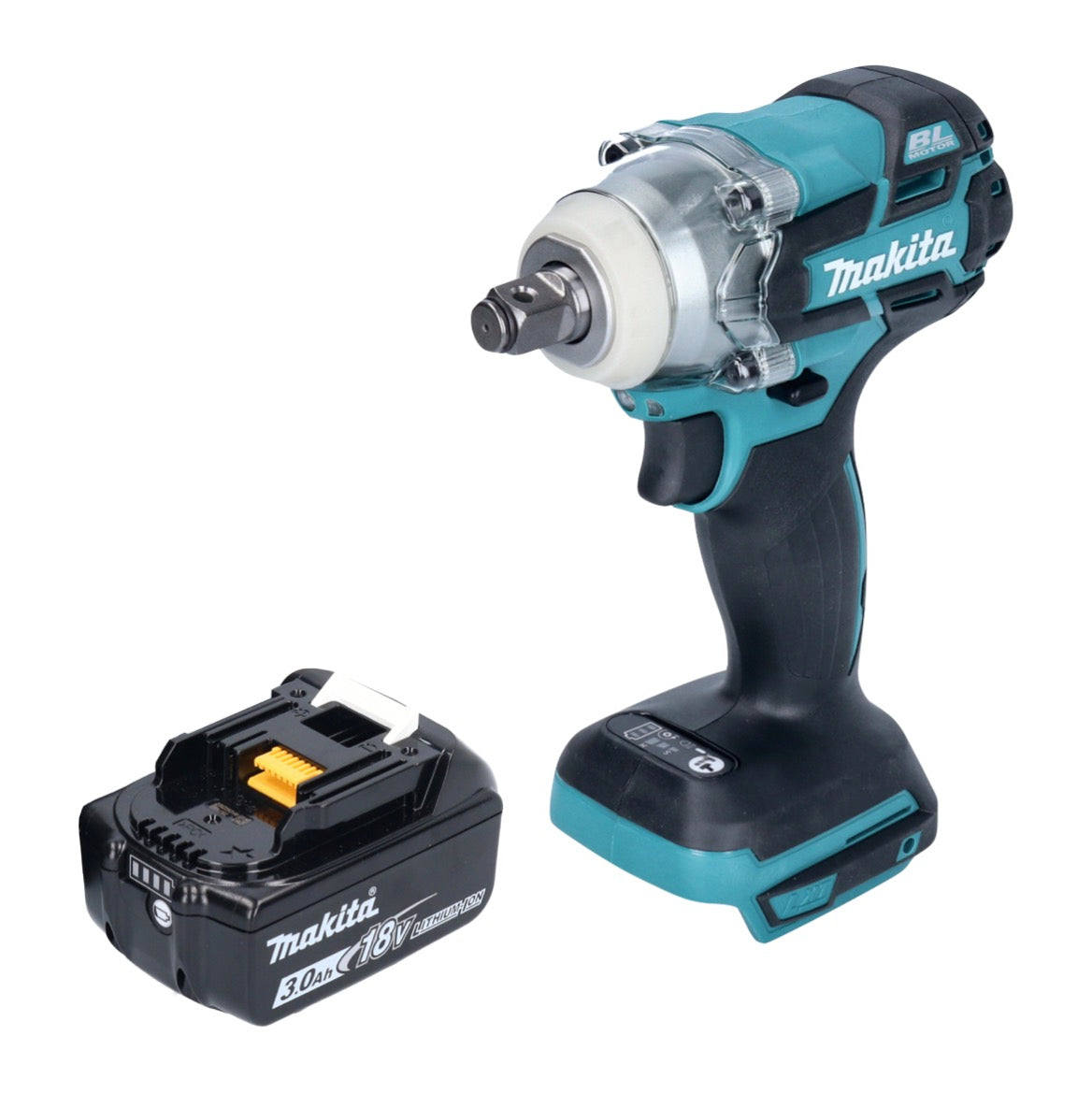 Makita DTW 285 F1 Akku Schlagschrauber 18 V 280 Nm 1/2" Brushless + 1x Akku 3,0 Ah - ohne Ladegerät