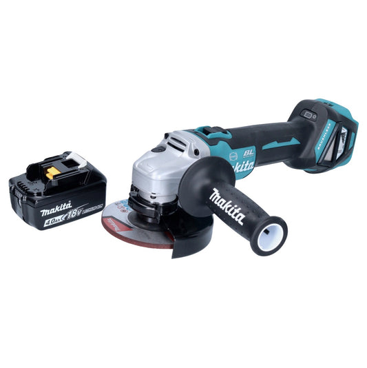 Makita DGA 513 M1 Meuleuse d'angle sur batterie 18 V 125 mm sans balais + 1x batterie 4,0 Ah - sans chargeur