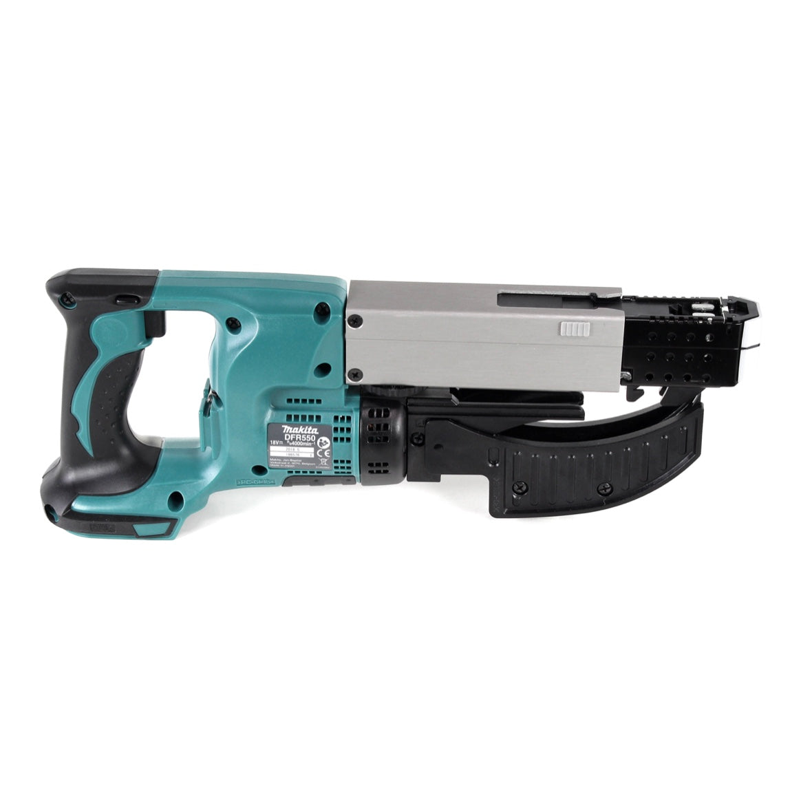 Makita DFR 550 ZJ Akku Magazinschrauber 18 V 25 - 55 mm + Makpac - ohne Akku, ohne Ladegerät - Toolbrothers