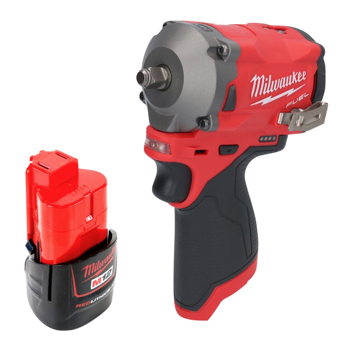 Milwaukee M12 FIW38-201 Akku Schlagschrauber 12 V 339 Nm 3/8" Brushless + 1x Akku 2,0 Ah - ohne Ladegerät - Toolbrothers