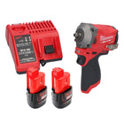 Clé à chocs sans fil Milwaukee M12 FIW38-202C 12 V 339 Nm 3/8