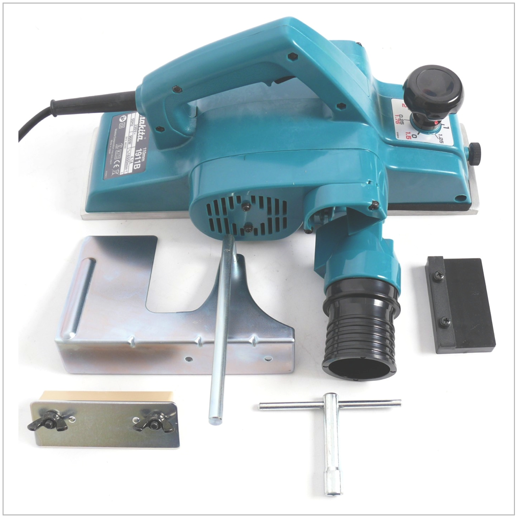 Makita 1911 B  840 W Falzhobel Elektrohobel Einhandhobel - Toolbrothers