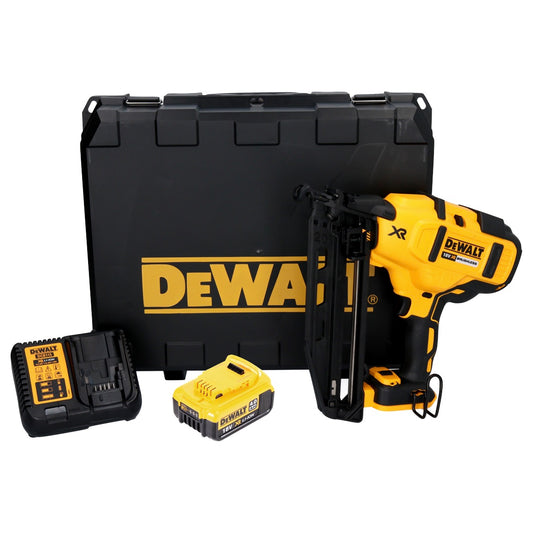 DeWalt DCN 660 M1 Akku Nagler 18V 32-63 mm Brushless + 1x Akku 4,0 Ah + Ladegerät + Koffer - Toolbrothers