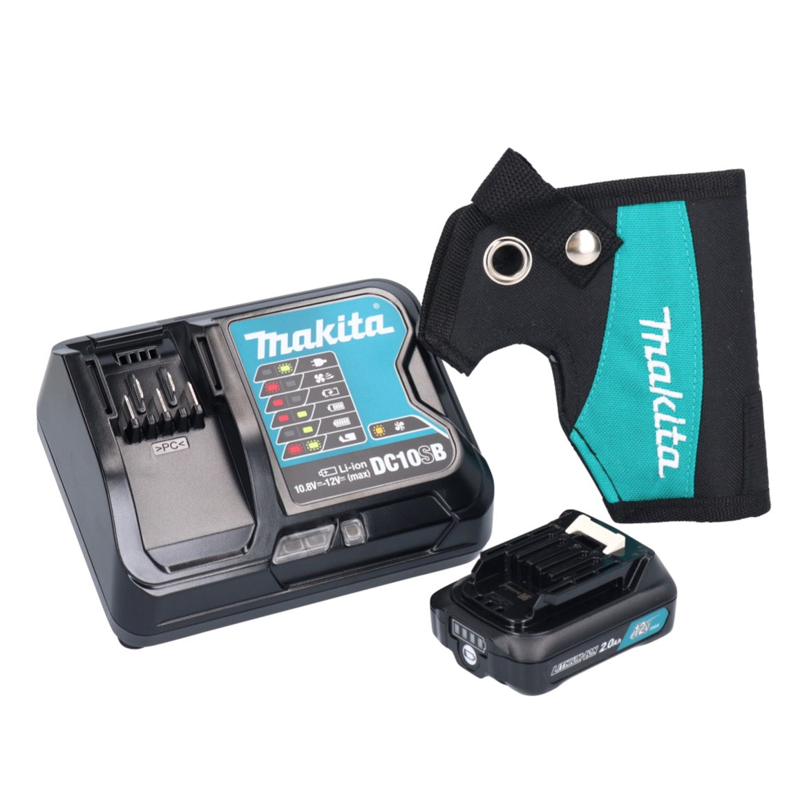 Makita HP 333 DSAP perceuse à percussion sans fil 12 V 30 Nm rose + 1x batterie 2,0 Ah + chargeur + étui + mallette