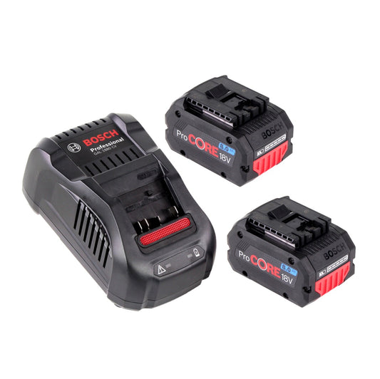 Bosch Starter Set Professional 18 V 2x batterie ProCORE 8,0 Ah + chargeur GAL 1880 CV (1600A01C4K)