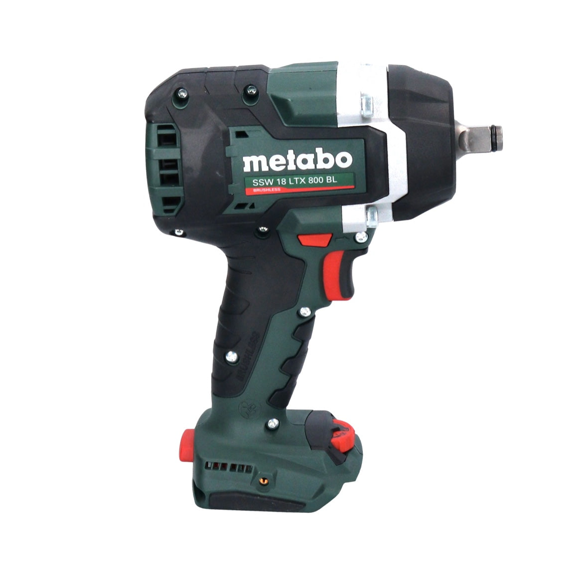 Visseuse à chocs sans fil Metabo SSW 18 LTX 800 BL 18 V 800 Nm 1/2" (602403840) Brushless + metaBOX - sans batterie, sans chargeur