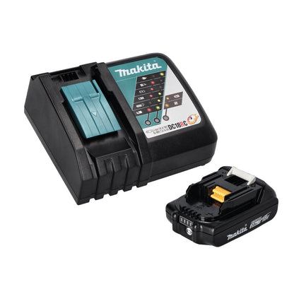 Makita DMR 114 RA1B Radio à batterie 12 V - 18 V Bluetooth IP65 + 1x batterie 2,0 Ah + chargeur