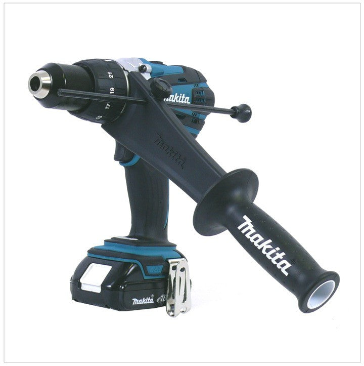 Makita DHP 458 Y1J Akku Schlagbohrschrauber 18V 91Nm im Makpac + 1x 1,5 Ah Akku - Toolbrothers