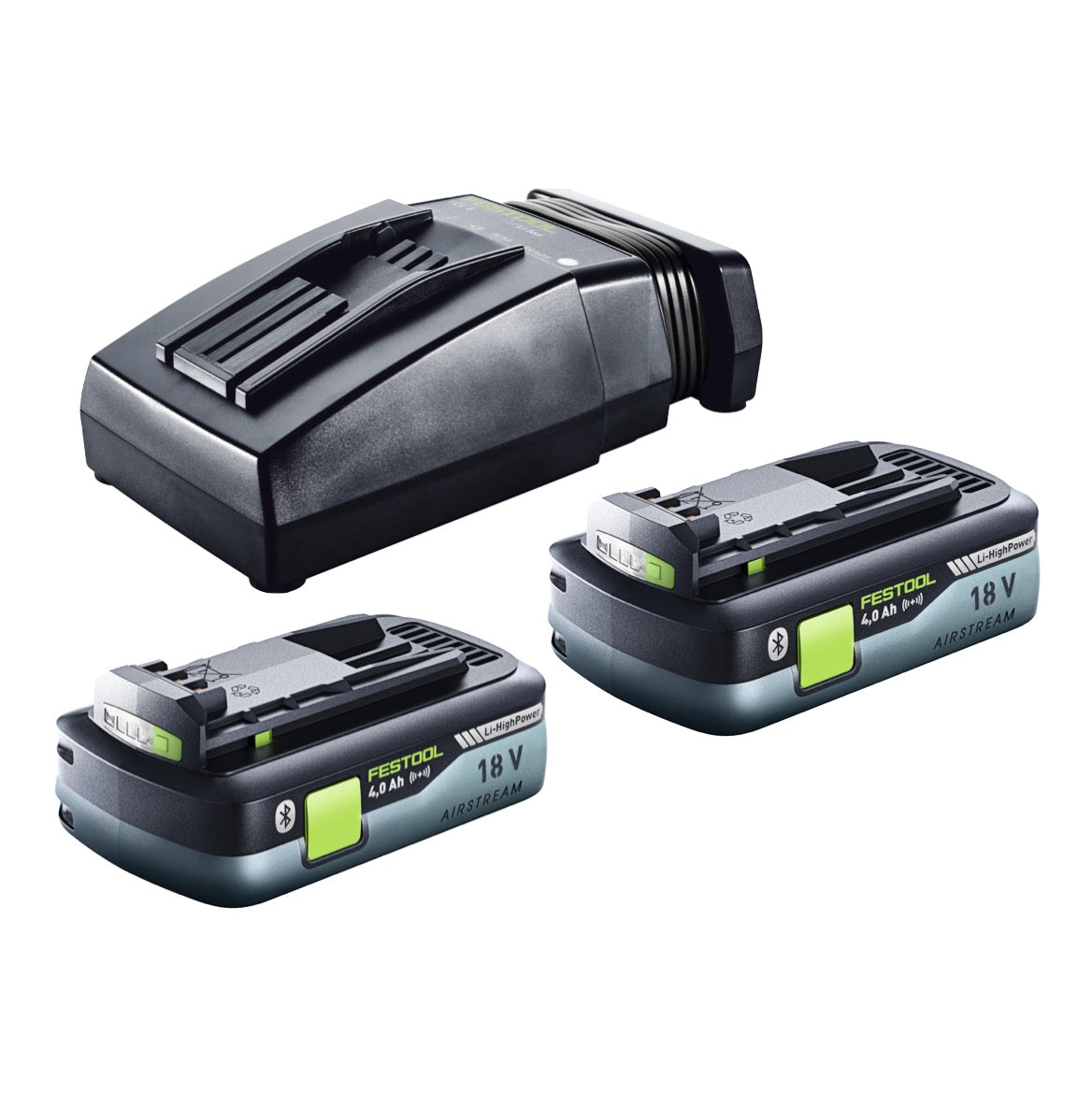 Festool CTLC SYS Akku Absaugmobil 36 V ( 2x 18 V ) Staubkl. L + 2x Akku 4,0 Ah + Ladegerät - Toolbrothers