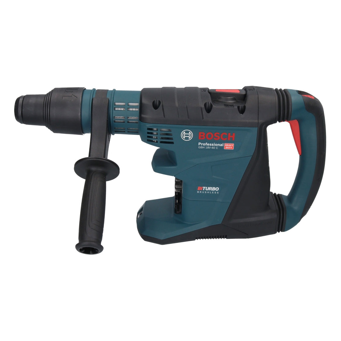 Bosch GBH 18V-40 C Professional Akku Bohrhammer 18 V 9,0 J SDS max BITURBO Brushless + 1x ProCORE Akku 5,5 Ah + Ladegerät + XL-BOXX