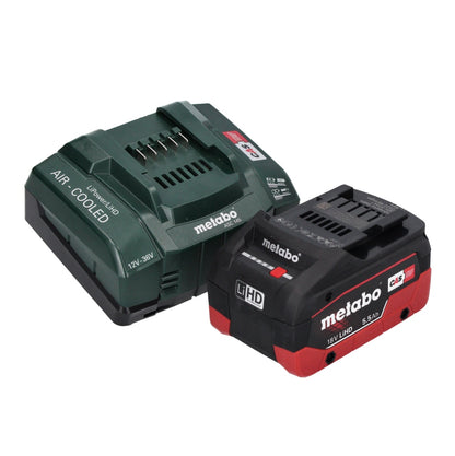 Visseuse à chocs sans fil Metabo SSW 18 LTX 800 BL 18 V 800 Nm 1/2" brushless + 1x batterie 5,5 Ah + chargeur + métaBOX