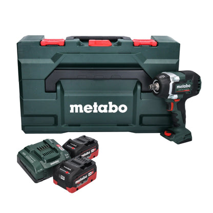 Metabo SSW 18 LTX 800 BL Akku Schlagschrauber 18 V 800 Nm 1/2" Brushless + 2x Akku 8,0 Ah + Ladegerät + metaBOX