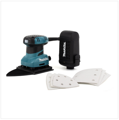 Makita BO 4565 K Schwingschleifer inkl. Schleifpapier-Set 9-tlg. im Transportkoffer - Toolbrothers