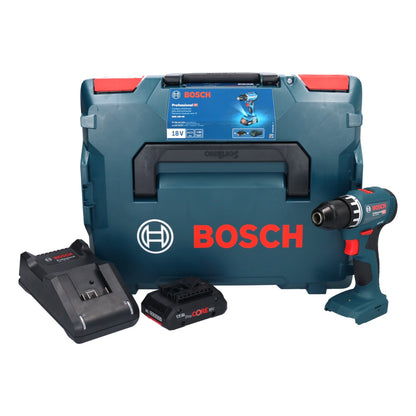 Perceuse-visseuse sans fil Bosch GSR 18V-45 18 V 45 Nm sans balais + 1 batterie ProCORE 4,0 Ah + chargeur + L-Boxx