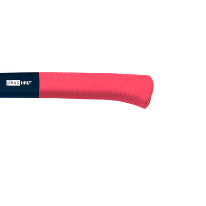 HAUSHALT Axt WL-427C-4, 450 mm, 1 kg, blau, Kopf aus rostfreien Stahl, mit rutschfesten gummierten Griff in rot ( 000051405553 ) - Toolbrothers