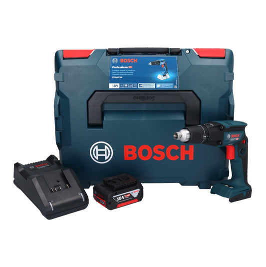 Visseuse à cloison sèche sans fil Bosch GTB 18V-45 18 V 32 Nm sans balais + 1x batterie 5,0 Ah + chargeur + L-Boxx