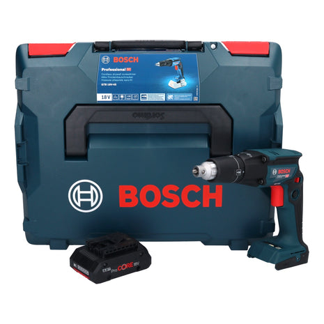 Visseuse à cloison sèche sans fil Bosch GTB 18V-45 18 V 32 Nm sans balais + 1x batterie ProCORE 4,0 Ah + L-Boxx - sans chargeur