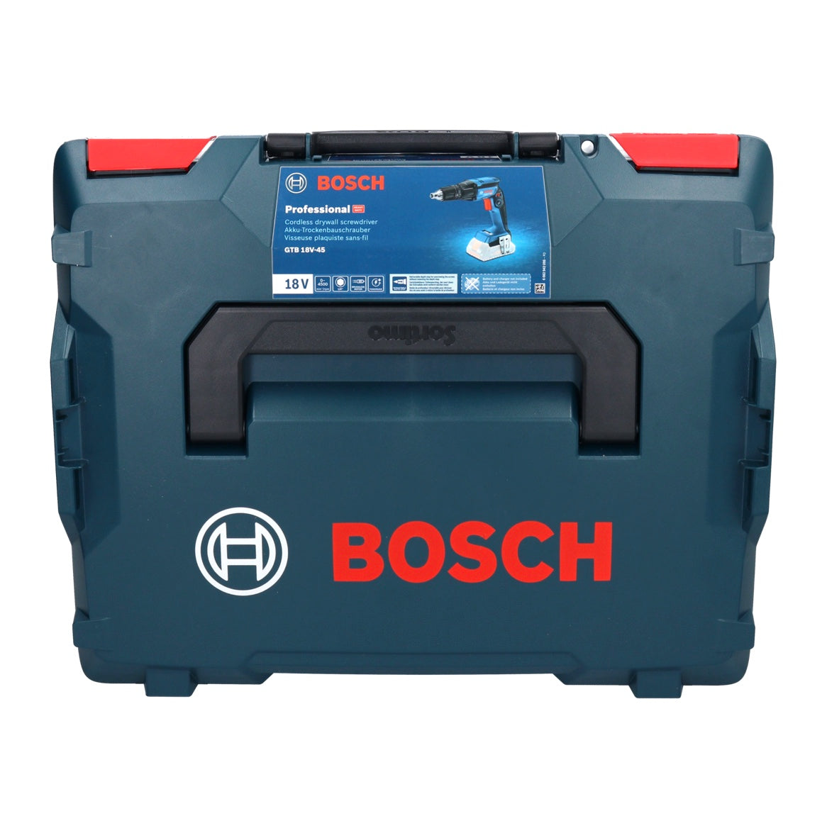 Bosch GTB 18V-45 Akku Trockenbauschrauber 18 V 32 Nm Brushless + 1x ProCORE Akku 4,0 Ah + Ladegerät + L-Boxx