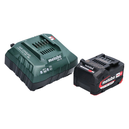 Metabo W 18 L 9-125 Quick Akku Winkelschleifer 18 V 125 mm + 1x Akku 4,0 Ah + Ladegerät + metaBOX