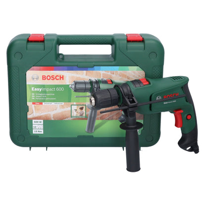 Perceuse à percussion Bosch EasyImpact 600 600 watts 15 Nm + coffret (0603133020)