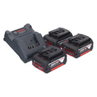 Bosch GAL 18V-20 Akku Ladegerät 10,8 - 18 V 2 A ( 2607226281 ) + 3x GBA 18 V 5,0 Ah Akku ( 3x 2607337069 ) - Toolbrothers