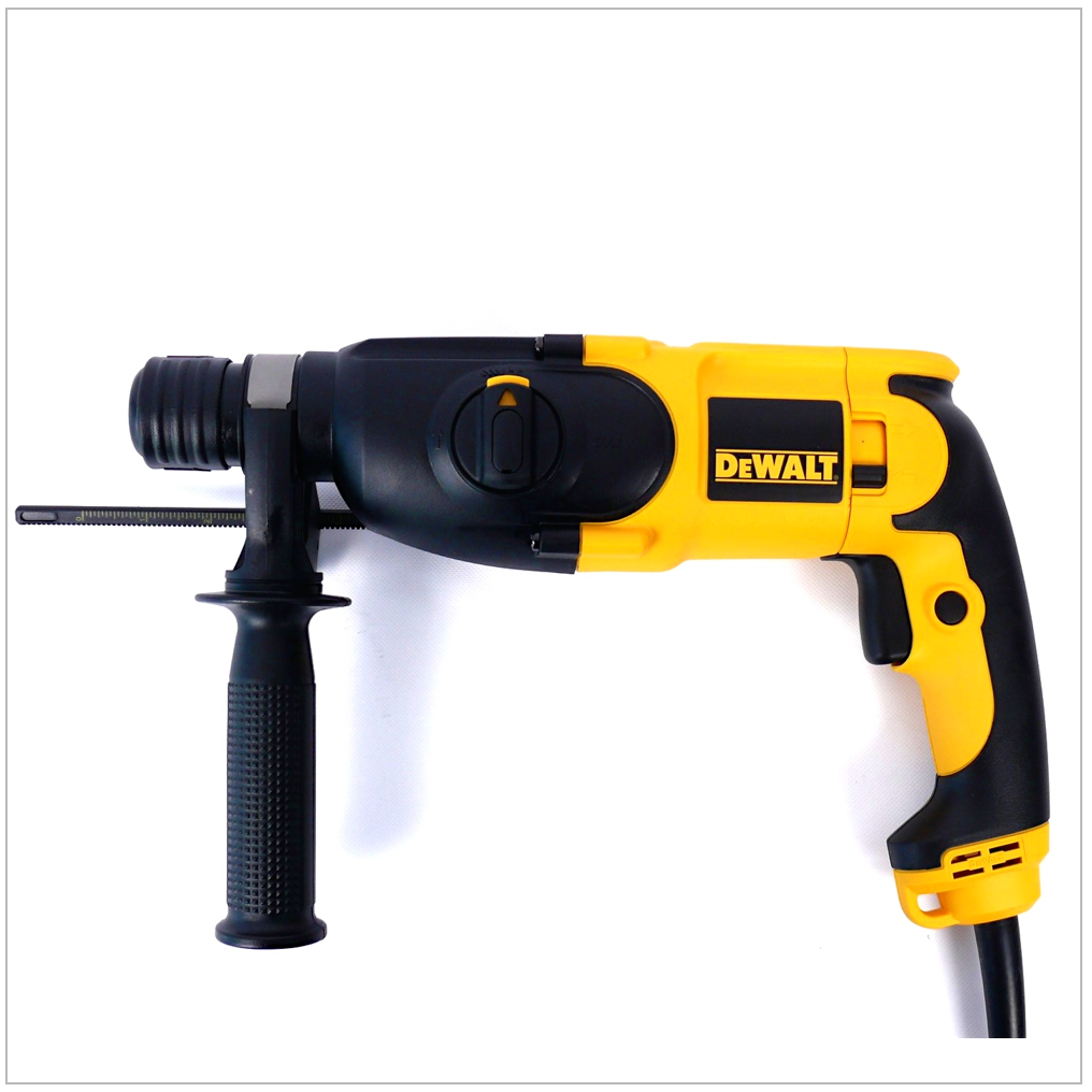 DeWalt D 25013 K 650 Watt SDS-Plus Kombihammer + Makita D-42444 SDS-Plus Bohrer-Meißel-Set 17 tlg. im Alu Koffer - Toolbrothers