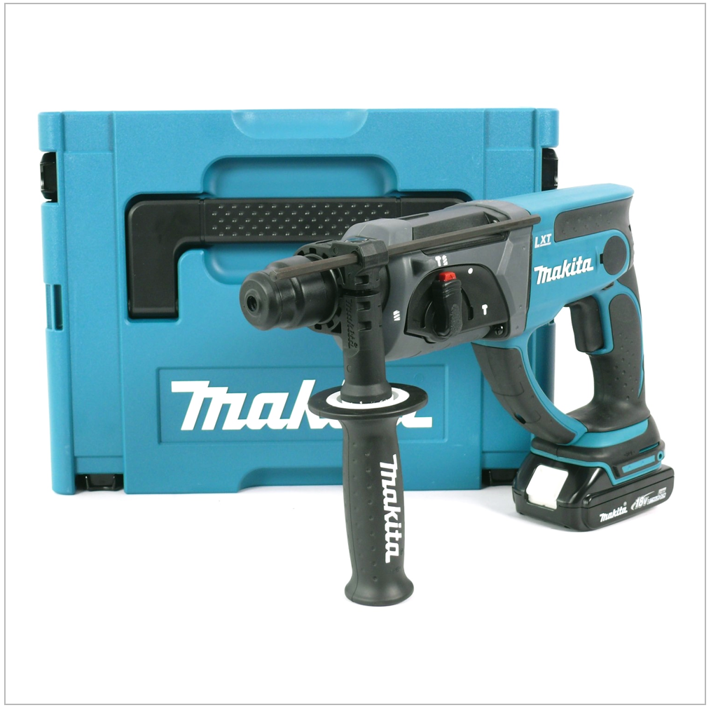 Makita DHR 202 Y1J Akku-Kombihammer 18V 2,0J SDS  im MAKPAC mit 1x Akku 1,5 Ah, ohne Ladegerät - Toolbrothers