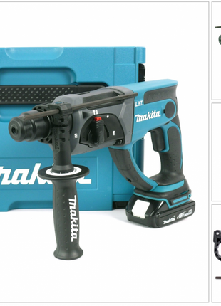 Makita DHR 202 Y1J Akku-Kombihammer 18V 2,0J SDS  im MAKPAC mit 1x Akku 1,5 Ah, ohne Ladegerät - Toolbrothers