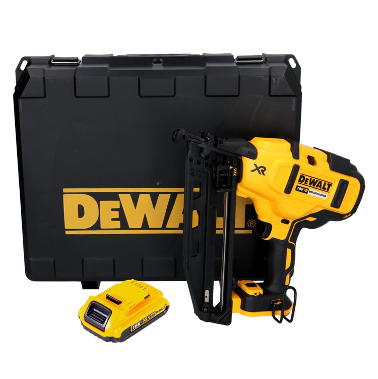 DeWalt DCN 660 N Akku Nagler 18 V 32 - 63 mm Brushless + 1x Akku 2,0 Ah + Koffer - ohne Ladegerät - Toolbrothers