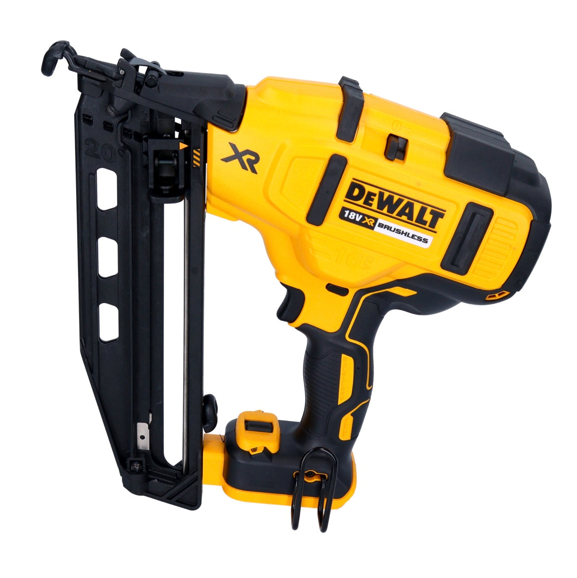 DeWalt DCN 660 N Akku Nagler 18 V 32 - 63 mm Brushless + 1x Akku 2,0 Ah + Koffer - ohne Ladegerät - Toolbrothers