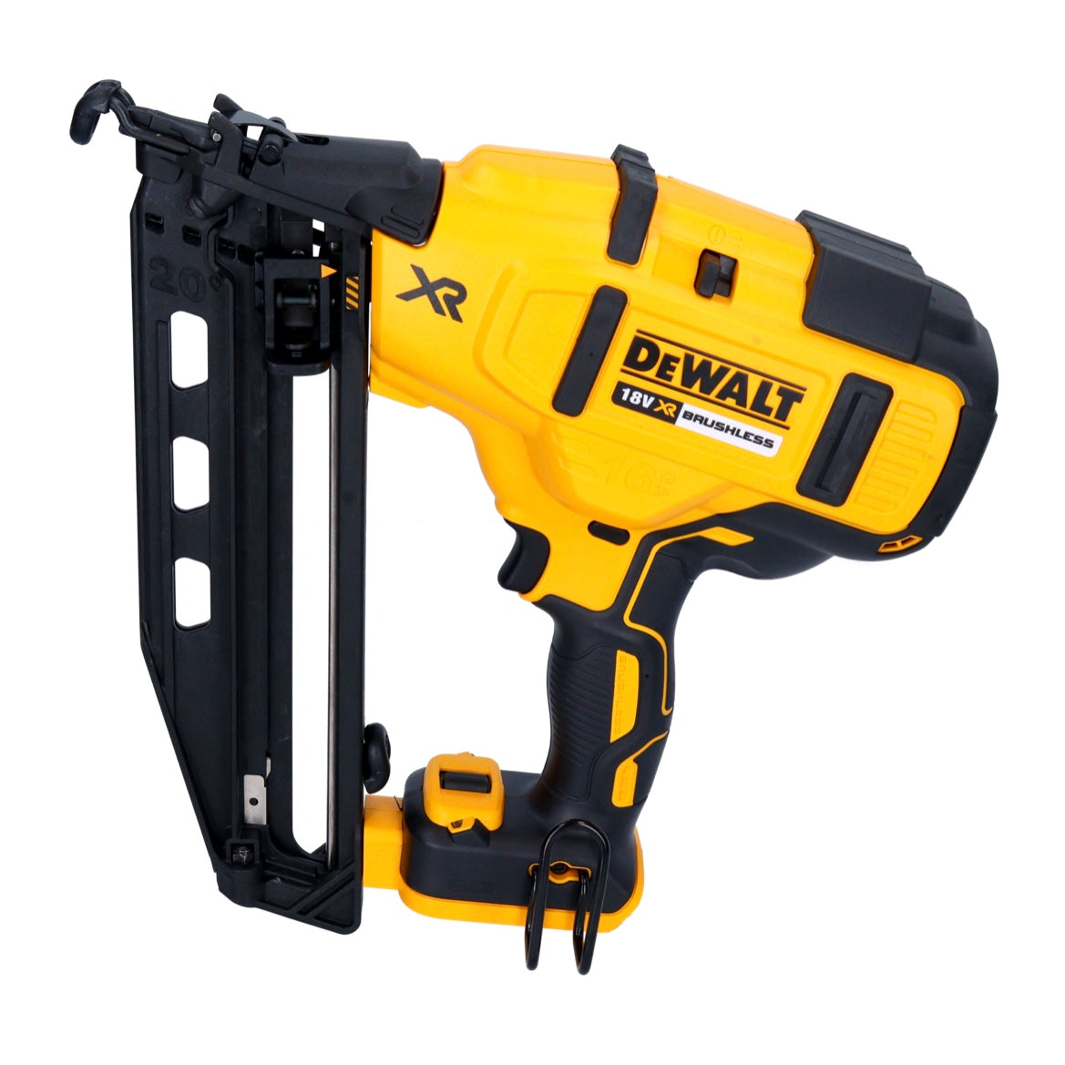 DeWalt DCN 660 D2 Akku Nagler 18 V 32 - 63 mm Brushless + 2x Akku 2,0 Ah + Ladegerät + Koffer - Toolbrothers