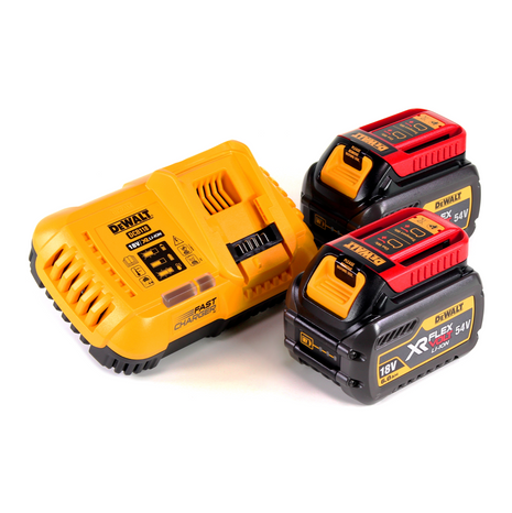 Kit de démarrage DeWalt DCB 118 T2 XR FLEXVOLT + 2x batterie DCB 546 6,0 Ah