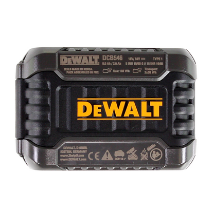 Kit de démarrage DeWalt DCB 118 T2 XR FLEXVOLT + 2x batterie DCB 546 6,0 Ah