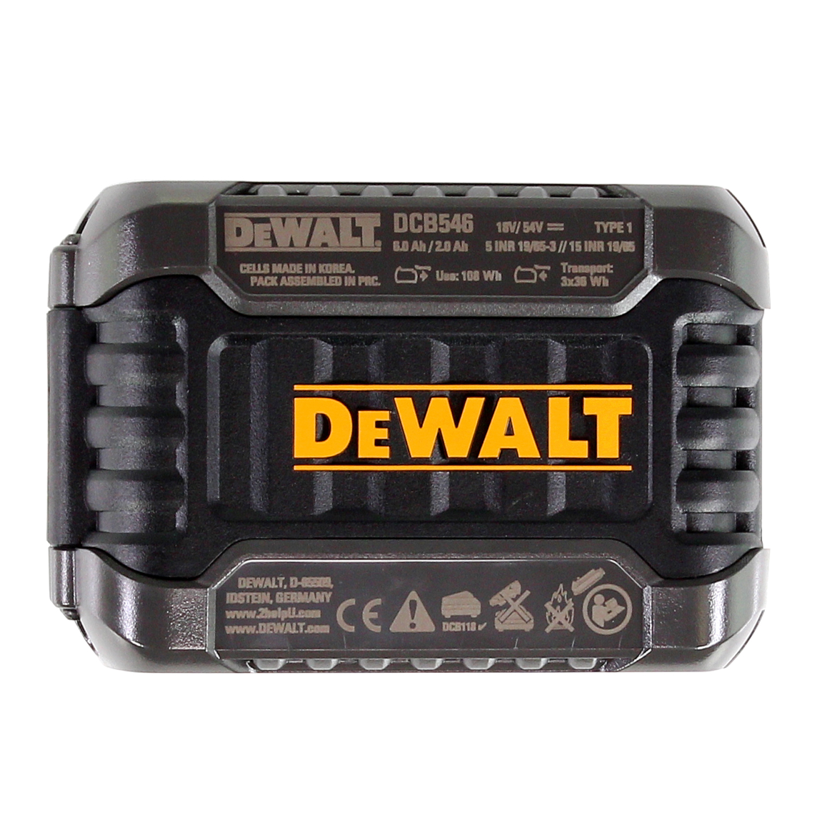 Kit de démarrage DeWalt DCB 118 T3 XR FLEXVOLT + 3x batterie DCB 546 6,0 Ah