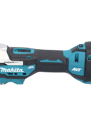 Makita DTM 52 ZJX4 outil multifonction sur batterie 18 V Starlock Max Brushless + set d'accessoires + Makpac - sans batterie, sans chargeur