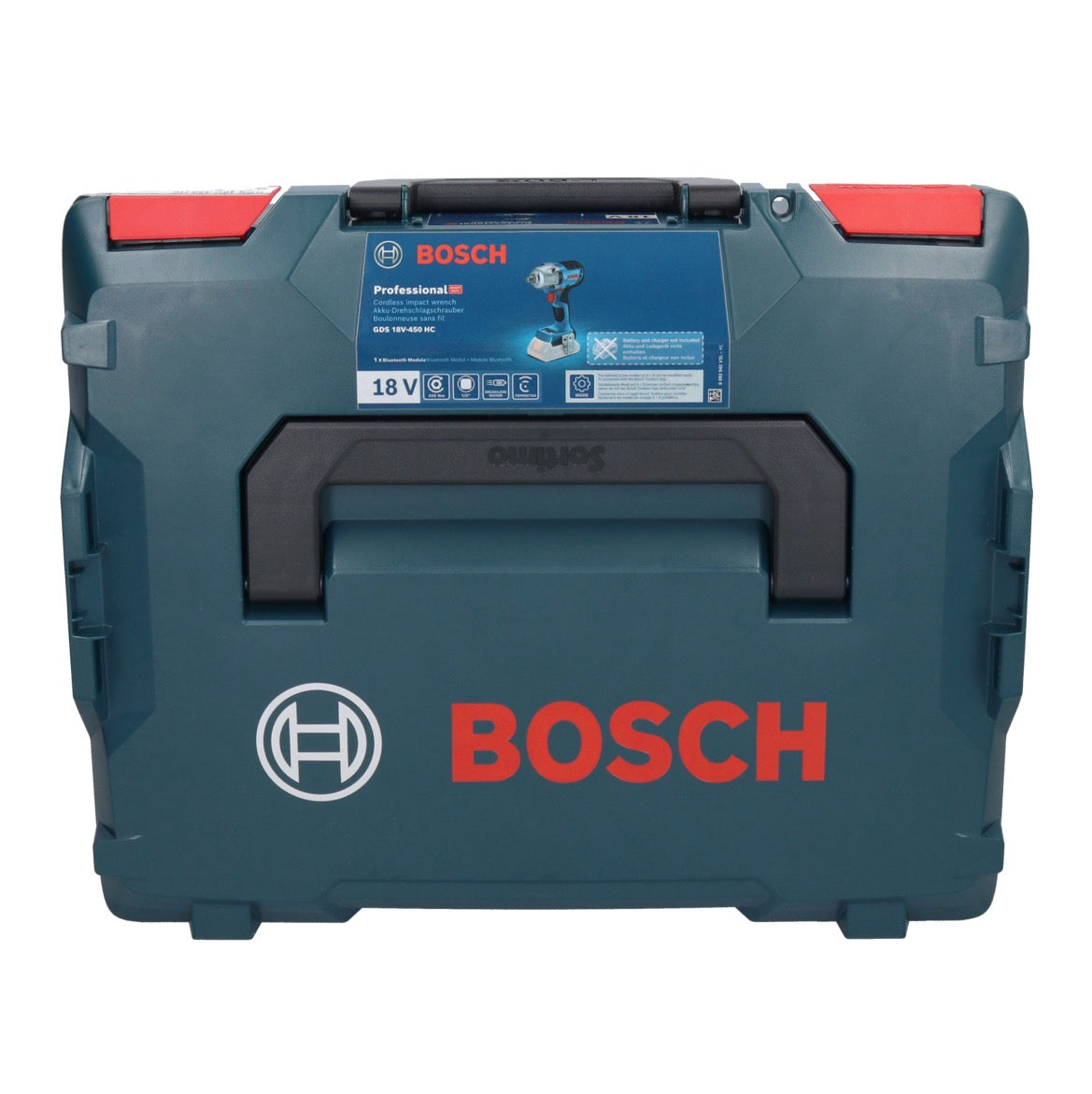 Bosch GDS 18V-450 HC Akku Drehschlagschrauber 18 V 450 Nm 1/2" ( 06019K4001 ) + L-Boxx - ohne Akku, ohne Ladegerät - Toolbrothers