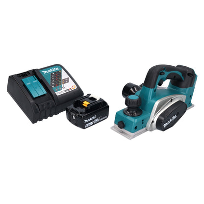 Raboteuse à batterie Makita DKP 180 RT1 18 V 82 mm + 1x batterie 5,0 Ah + chargeur