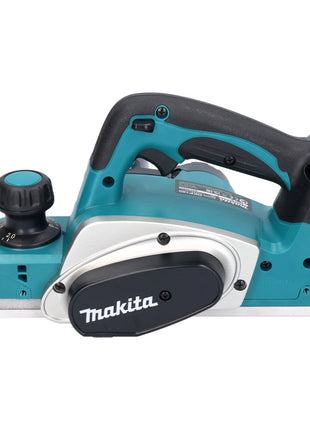 Cepilladora de batería Makita DKP 180 T1J 18 V 82 mm + 1x batería 5,0 Ah + Makpac - sin cargador