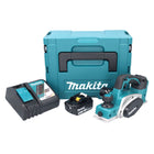 Cepilladora de batería Makita DKP 180 RT1J 18 V 82 mm + 1x batería 5,0 Ah + cargador + Makpac