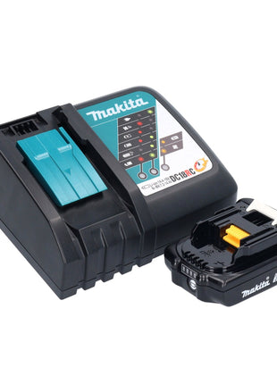 Makita DMR 055 RA1 radio sur batterie 18 V FM avec lanterne lampe de poche 360° + 1x batterie 2,0 Ah + chargeur