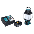 Makita DMR 055 RM1 Radio à batterie 18 V FM avec lanterne Lampe de poche 360° + 1x batterie 4,0 Ah + chargeur