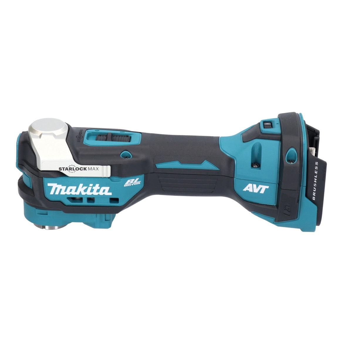 Makita DTM 52 F1JX4 outil multifonction sur batterie 18 V Starlock Max Brushless + 1x batterie 3,0 Ah + jeu d'accessoires + Makpac - sans chargeur