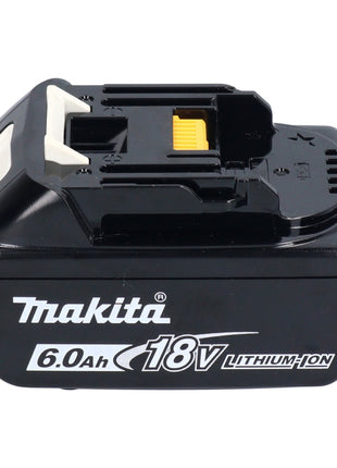 Makita DTM 52 G1JX4 outil multifonction sur batterie 18 V Starlock Max Brushless + 1x batterie 6,0 Ah + jeu d'accessoires + Makpac - sans chargeur